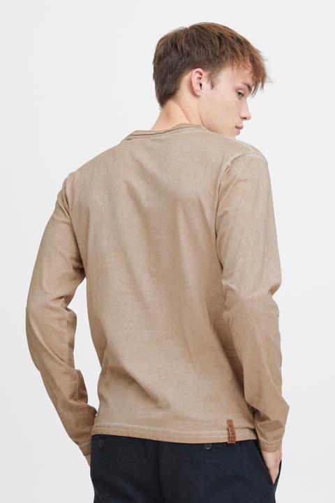 Image du produit Solid Tinox -T-shirt à manches longues Avec Encolure En V - Pour Homme 100% Coton (XL)
