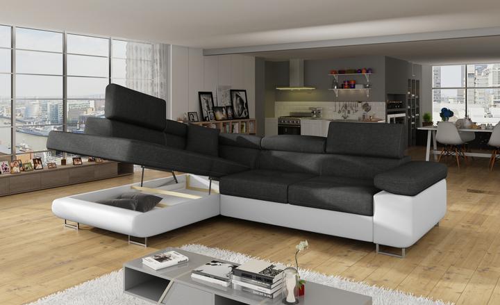 Actual product image ELTAP Anton (4-seater, Sofa bed, Corner sofa)