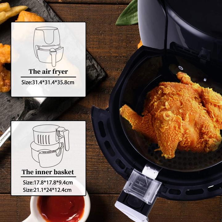 Actual product image Vpcok Direct Airfryer Hot Air Fryer