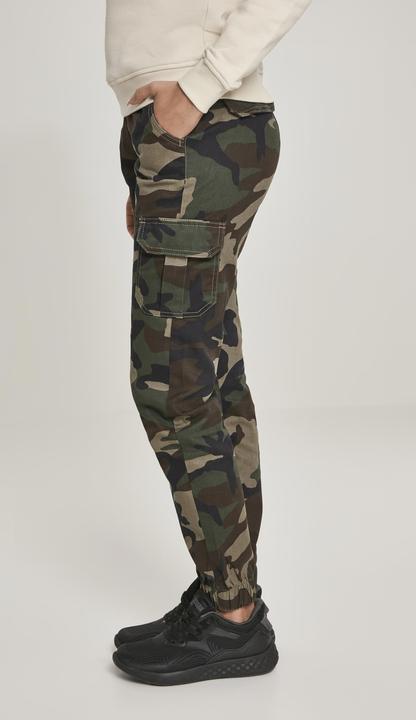 Actual product image Urban Classics Ladies High Waist Camo Cargo Pants (30)