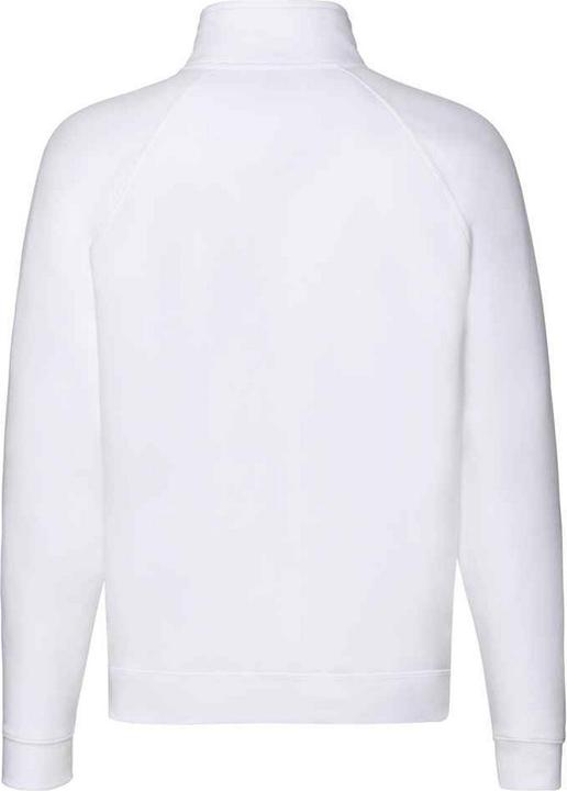 Actual product image Fruit of the Loom Mens Premium Zip Neck Heather Sweatshirt (L)