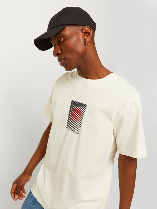 Actual product image Jack & Jones RDD Printed Round Neck T-shirt T-shirt (XXL)