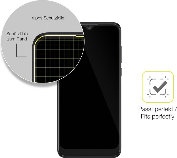 Actual product image Dipos 3D Full Cover Screen Protector (1 Piece, 1S (2020))
