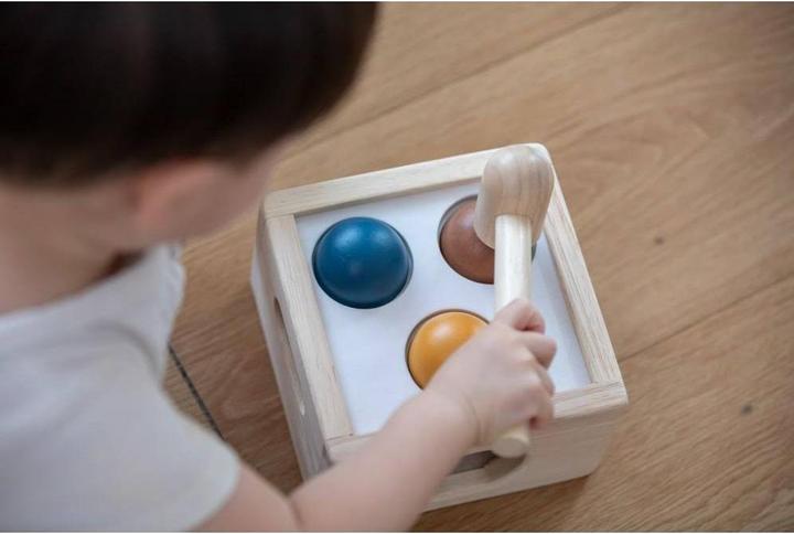 Actual product image Plantoys Hammer set with Orchard balls