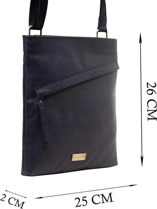 Immagine prodotto Assots London Assots Designer Borsa a tracolla Crossbody Handbag in pelle No.1