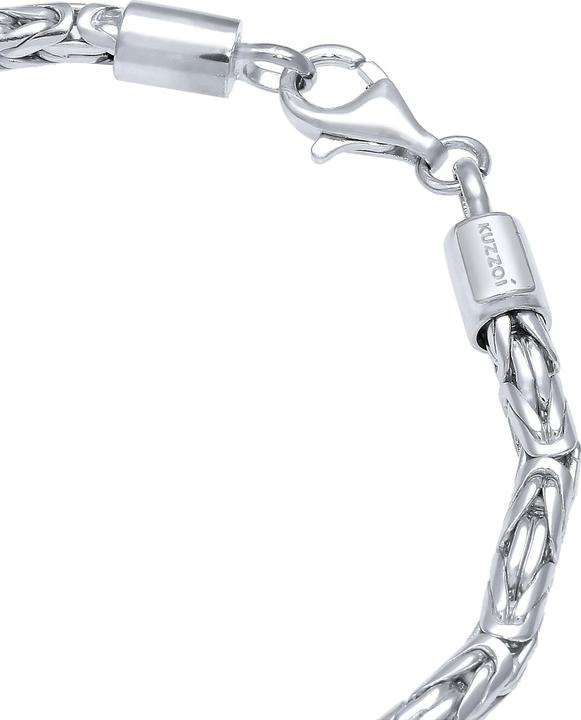 Actual product image Kuzzoi Basic bracelet (21 cm, 925 silver)