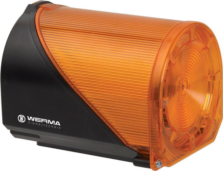 Actual product image Werma LED/Sounder 114dB 24Vac/dc Ylw