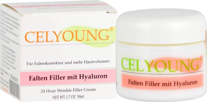 Actual product image Celyoung Wrinkle Filler with Hyaluron Cream, 50 ml Cream (50 ml, 24h cream)