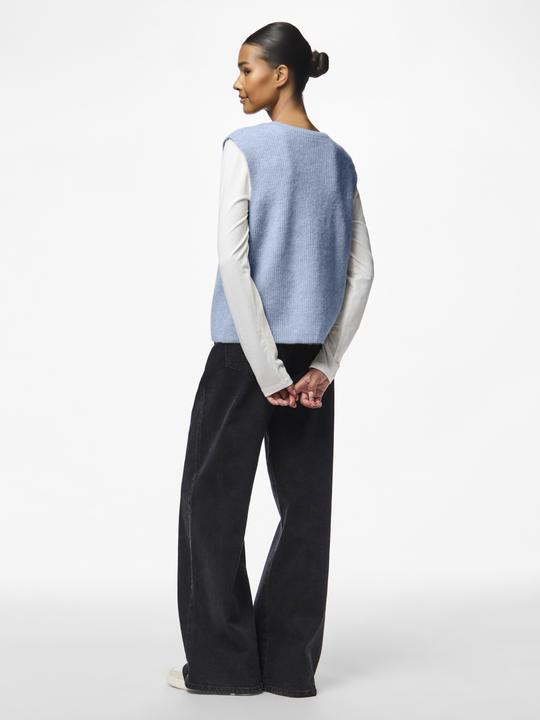Actual product image Pieces Pcsilly Sl Rev Tie Vest Knit Noos Bc (S)
