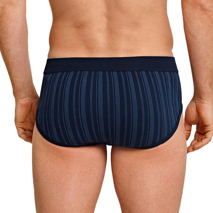 Image du produit Schiesser Lot de 4 slips de sport Original Classics à fines côtes avec intervention (M, paquet de 4)