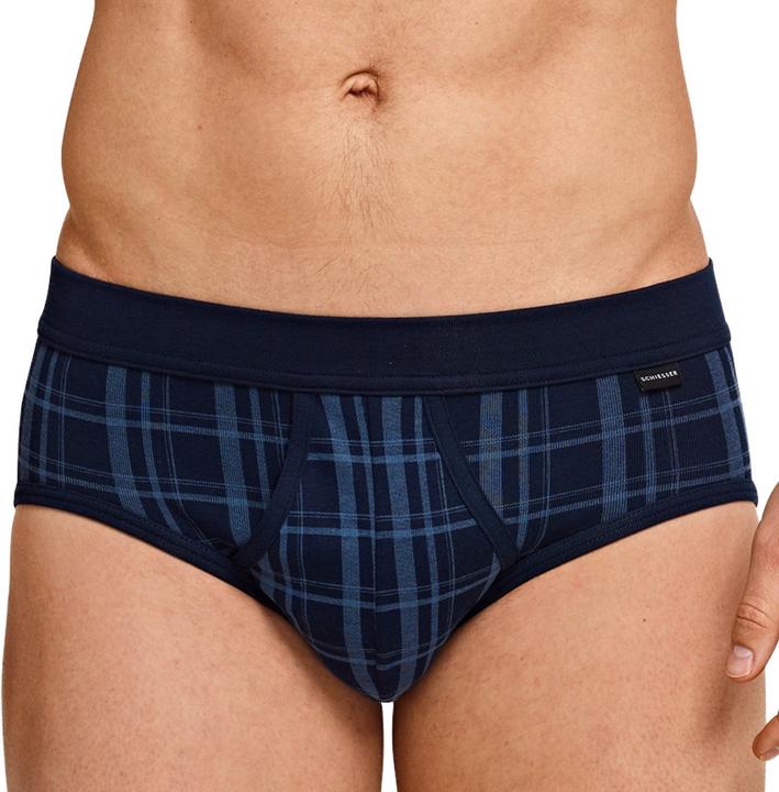Produktbild Schiesser 4er Pack Original Classics Feinripp Sportslip mit Eingriff (4XL, 4er Pack)