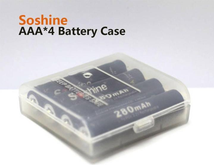 Actual product image Soshine Battery box for 4x