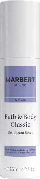 Image du produit Marbert Bath & Body Classic Deodorant Spray 125ml (Spray, 125 ml)