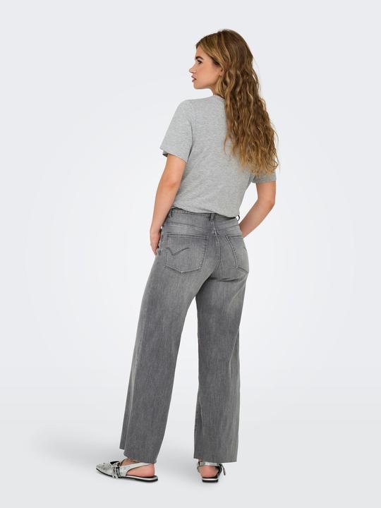 Produktbild Only ONLANN-MADISON Hohe Taille Verkürzt Jeans Jeans mit weitem Bein (30)