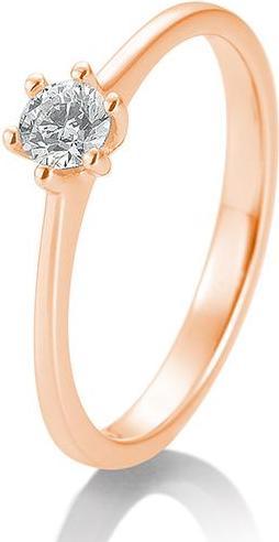 Actual product image Breuning 6 prong set 0.05-0.30 ct. (52, 585/14 K Gold)