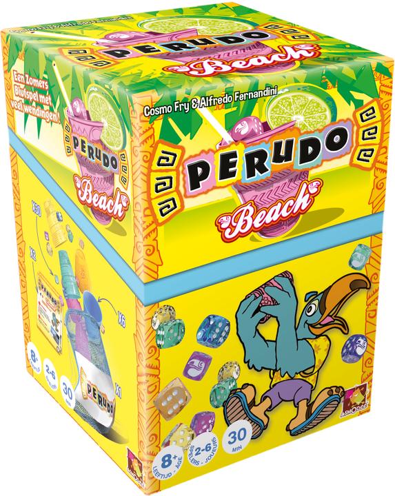 Actual product image Asmodée Perudo Beach Dobbelspel (Multilingual)