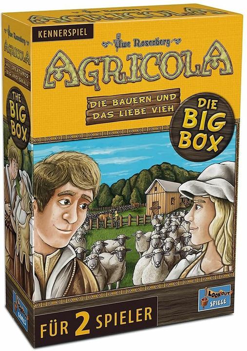 Image du produit ASS Altenburg 22160054 - Agricola : Les fermiers et le bétail - Bigbox, 2 joueurs, 10 ans (édition FR) (Allemand)