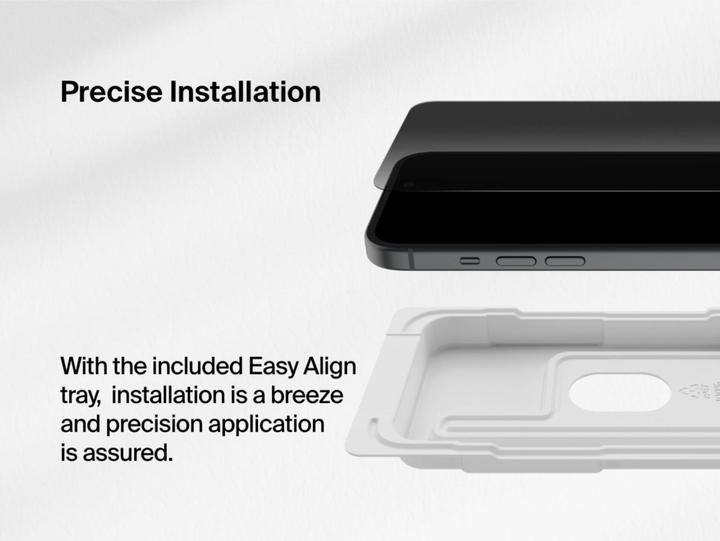 Immagine prodotto Belkin Screenforceinvisiglass (1 Pezzo/i, Apple iPhone 16 Plus)