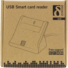 Immagine prodotto Deltaco Lettore di carte chip (USB 2.0)