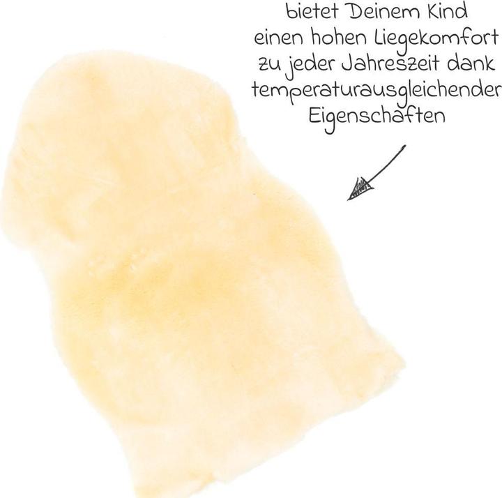 Produktbild Fillikid Natürliches Lammfell (75 cm)