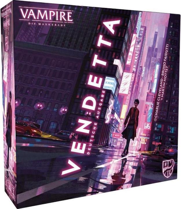 Produktbild Horrible Guild HR021 - Vampire: Vendetta - Kartenspiel, für 3-6 Spieler, ab 14 Jahren (DE-Ausgabe) (Deutsch)