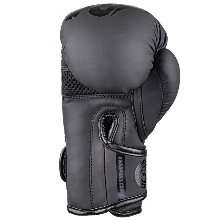 Actual product image 8Weapons Boxing Gloves, Kids, Unlimited 2.0, black-black, 2 Oz