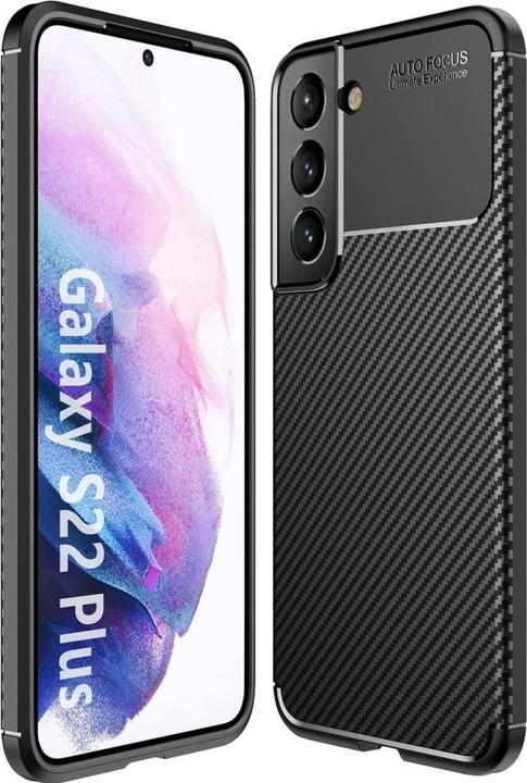Image du produit Screenguard Samsung Galaxy S22+ Housse Design en carbone TPU Case (Samsung Galaxy S22+)