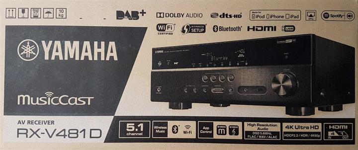 Produktbild Yamaha Rx-V481dab+