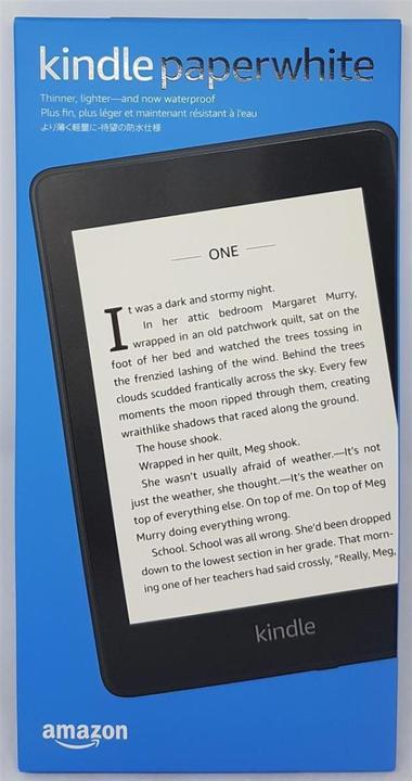Actual product image Amazon Kindle Paperwhite Special Offer (2018) (6", 8 GB, Black)