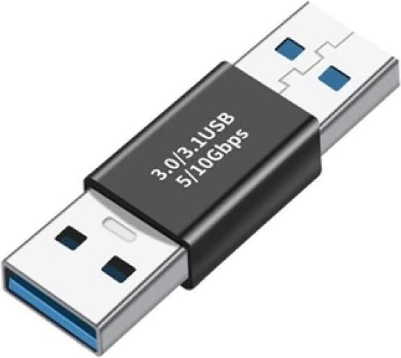 Produktbild PowerGuard USB-A auf USB-A Kupplung Gender Changer (male/male) 10 Gbit/s Daten & Charge (USB 3.1)
