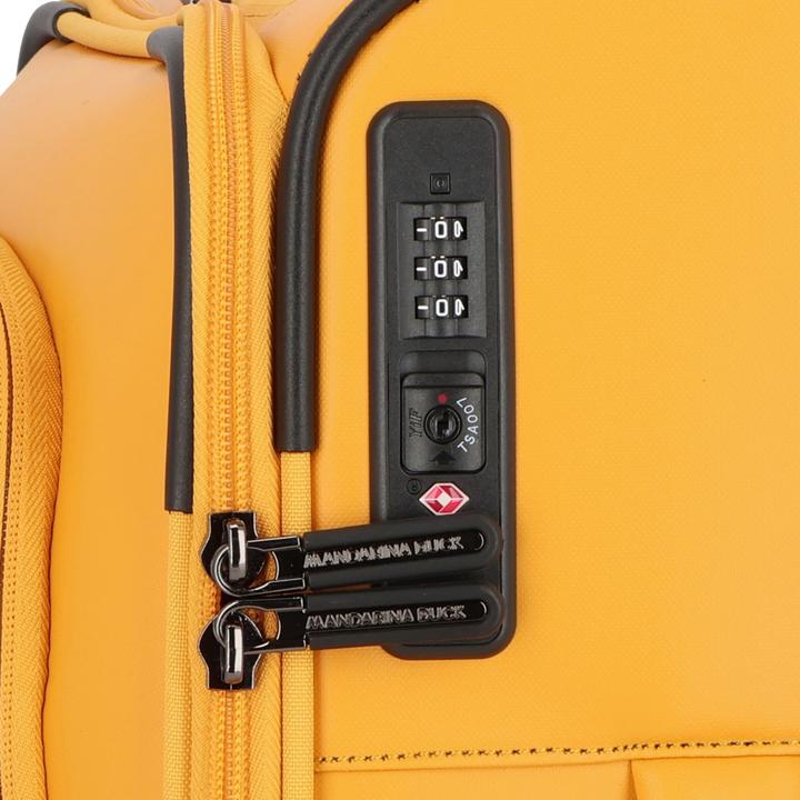Actual product image Mandarina Duck Eco Coated 4 wheels cabin trolley S 55 cm (40.50 l, Hand luggage (up to 50 litres))