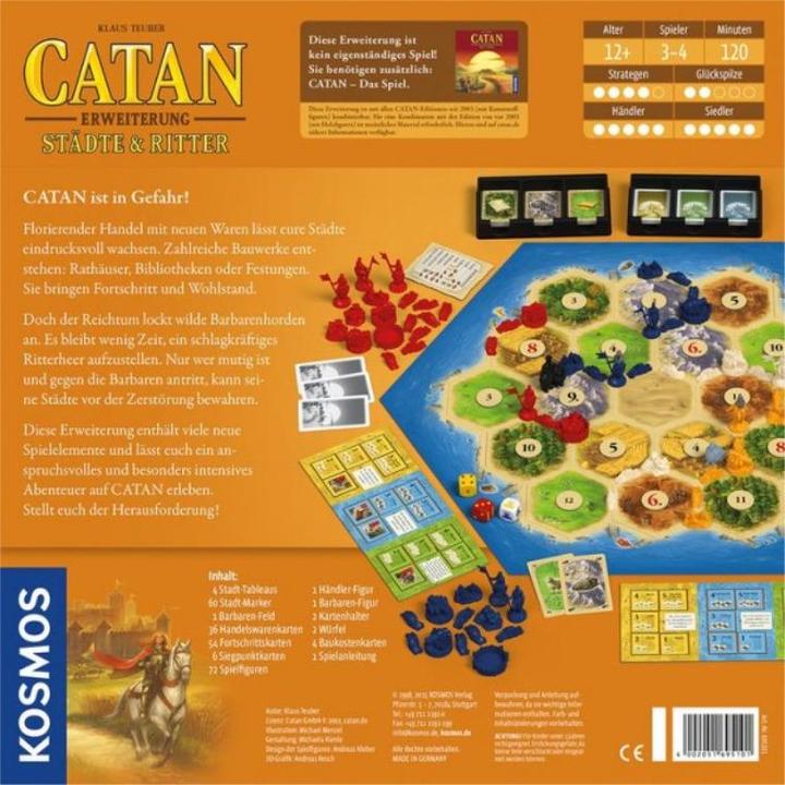 Produktbild Kosmos Catan - Städte & Ritter (Deutsch)