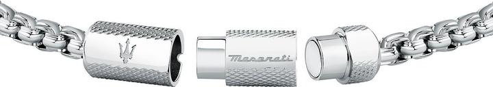 Immagine prodotto Maserati Bracciale in acciaio (22 cm, Acciaio inossidabile)