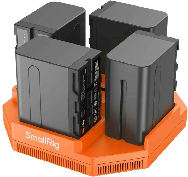 Produktbild SmallRig 4837 NP F 4 Channel Camera Battery Charger (Ladegerät)