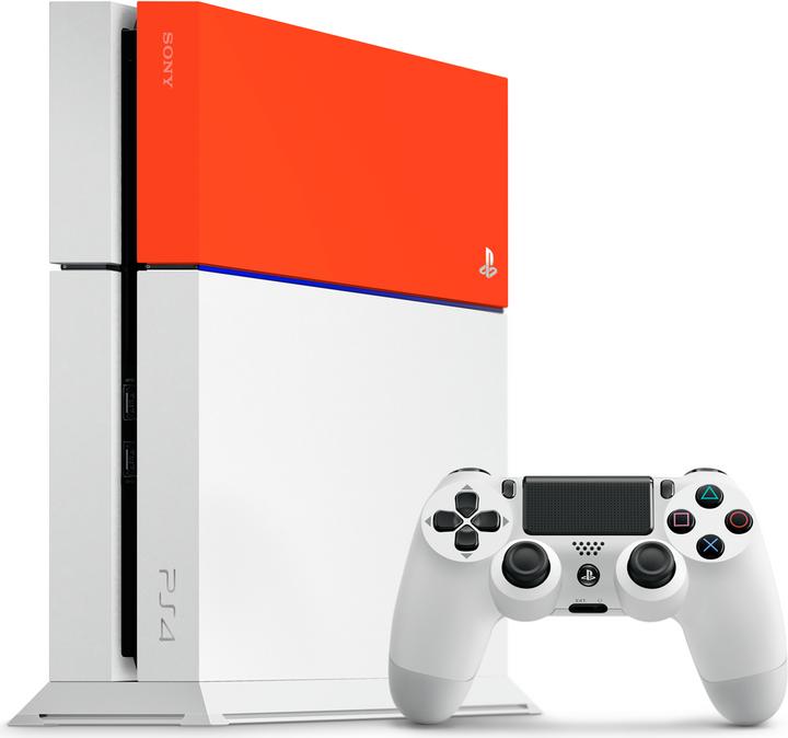 Image du produit Sony Couverture de disque dur Playstation 4 (orange fluo)