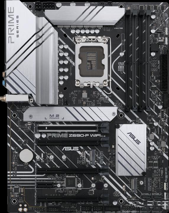 Actual product image ASUS Prime Z690-P Wifi (LGA 1700, Intel Z690 (DDR5), ATX)