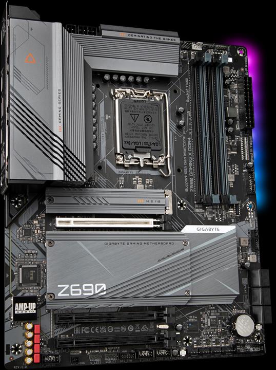 Produktbild Gigabyte Z690 Gaming X (LGA 1700, Intel Z690 (DDR4), ATX)