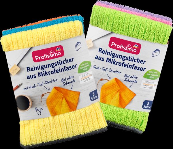 Image du produit dm Profissimo Lingettes nettoyantes en microfibres (3 pcs)