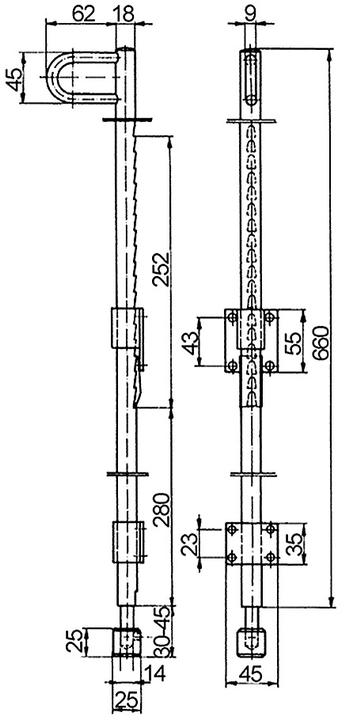 Actual product image Schänis Door holder type 9205 (1 Piece)