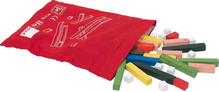 Actual product image Jumbo Unknown Goula - 51105 - Jeu Éducatif et Scientifique - Sac Individuel Réglettes 10x10