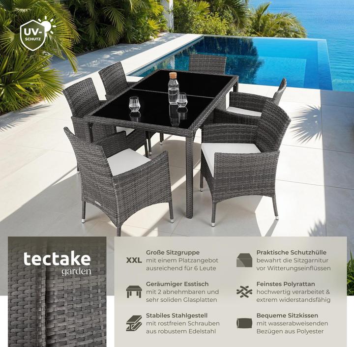 Image du produit tectake Salon de Jardin Porto