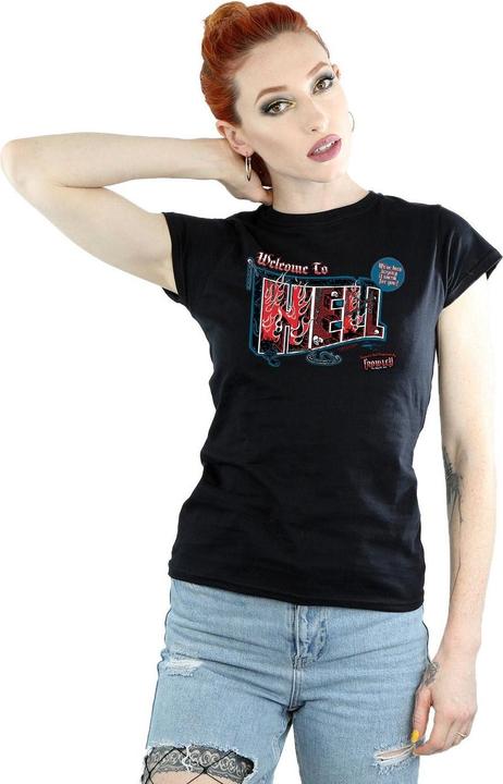 Actual product image Supernatural Womens/Ladies Welcome To Hell Cotton T-Shirt (S)