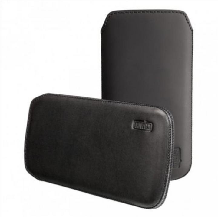 Produktbild Artwizz Leather Pouch für iPhone 5/5S/SE Schwarz (Apple iPhone 5, Apple iPhone 5s)