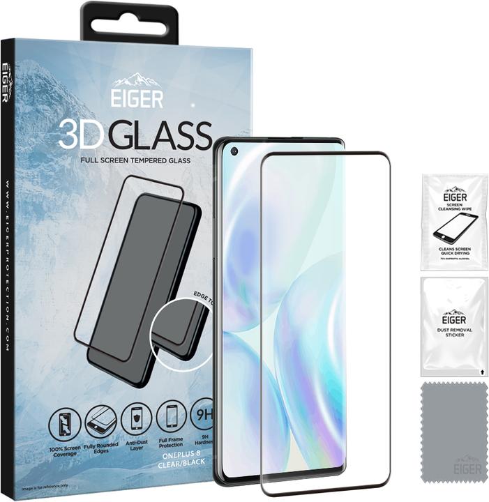 Image du produit Eiger Mountain Glass Clear Edge (1 pièce(s), Oneplus 8)