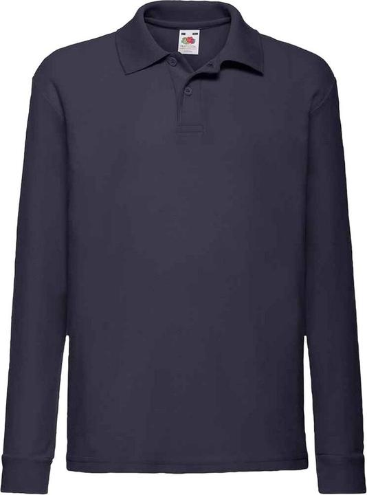 Fruit of the Loom Langarm Pique Polo Shirt
