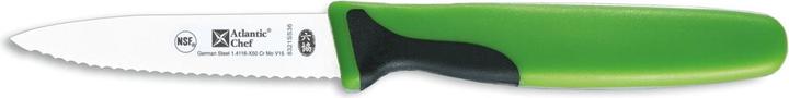 Image du produit Piazza Atlantic Chef couteau à trancher dentelé 8cm vert
