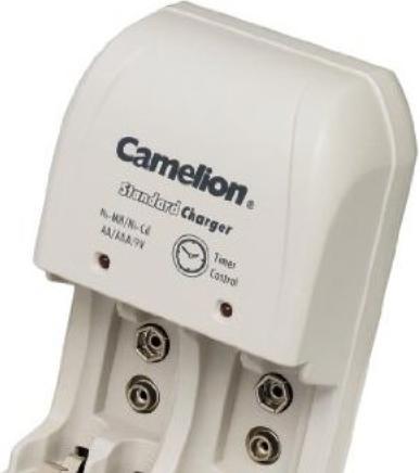 Camelion BC-0904SM (1 pcs, AA, AAA, 9V Block, Piles rechargeables + chargeur)