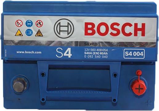 Image du produit Bosch Automotive S4 004 (12 V, 60 Ah, 540 A)