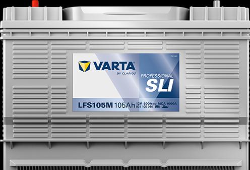 Actual product image Varta Battery LFS105 M 12V 105Ah 800 EN (A) (12 V, 105 Ah)
