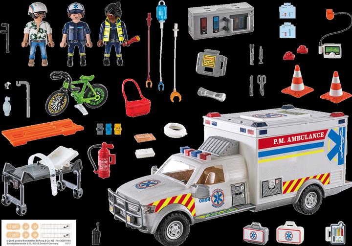 Productafbeelding Playmobil Reddingsvoertuig: US Ambulance (70936, Playmobil Stad Actie)